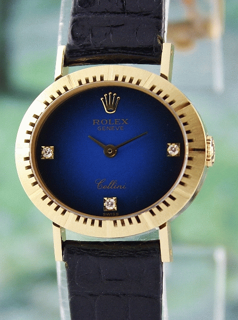 (image for) A ROLEX 18K YELLOW GOLD LADY CELLINI WATCH / 4081
