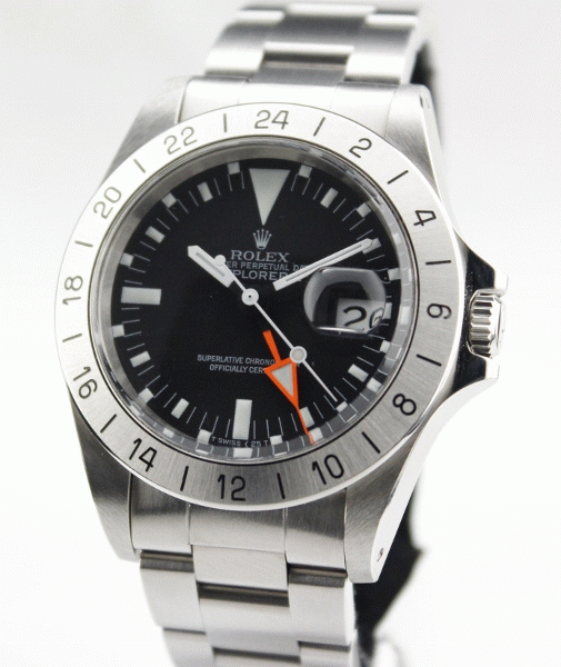 (image for) VINTAGE ORANGE HAND EXPLORER II / 1655 / LIKE NEW
