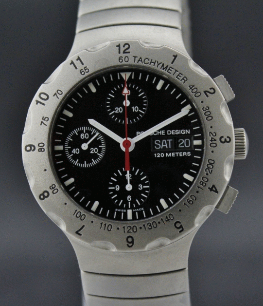 (image for) A Lnib Porsche Design Titanium Chronograph Watch