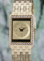 (image for) A 100% ORIGINAL CONCORD LADY SIZE 18K YELLOW GOLD DIAMOND WATCH