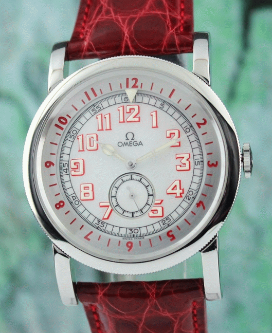 (image for) AN OMEGA STAINLESS STEEL AUTOMATIC WATCH / MOP / 57707303