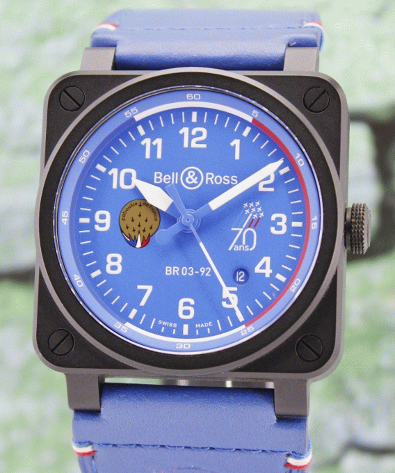 (image for) LIKE NEW BELL & ROSS BR 03-92 CERAMIC WATCH