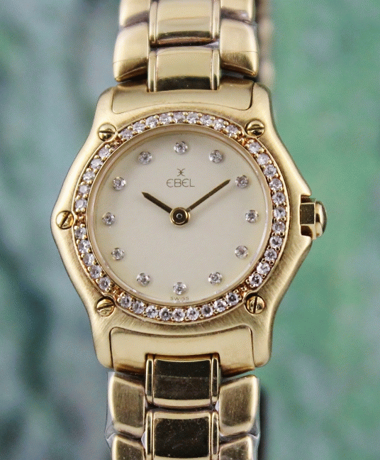 (image for) EBEL 1911 18K SOLID YELLOW GOLD LADY WATCH
