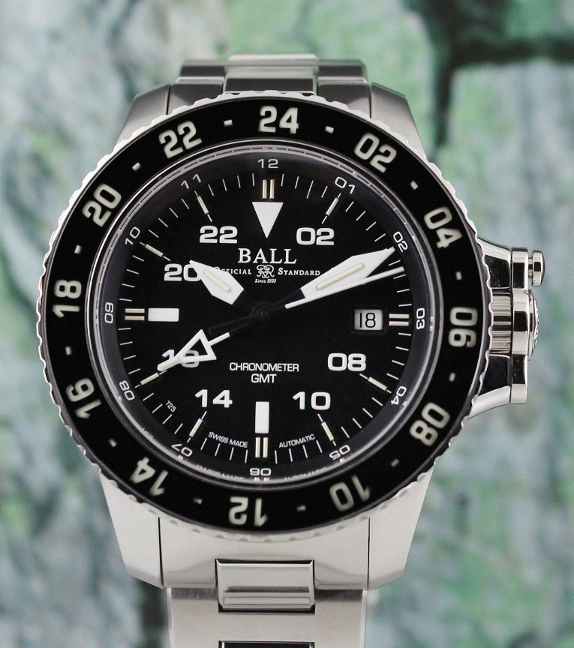 (image for) BALL ENGINEER HYDROCARBON AERO GMT AUTOMATIC WATCH / DG2016A-SCJ-BK