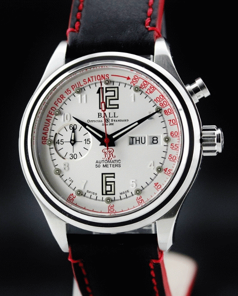 (image for) BALL AUTOMATIC PULSE METER DAY DATE WATCH