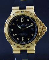(image for) Bvlgari Diagono Professional 18K Yellow Gold Automatic Watch / DP42BGVDSD