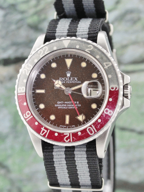 (image for) RARE DIAL ROLEX GMT "FAT LADY" VINTAGE OSYTER PERPETUAL / 16760