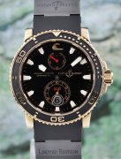 (image for) Like New Ulysse Nardin 18K Rose Gold Maxi Marine Chronometer Limited Edition 500 Pieces / 266-37