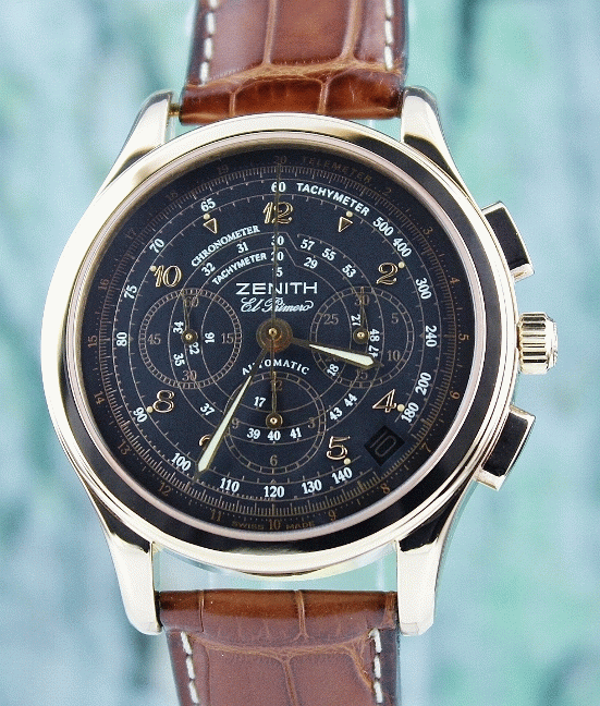 (image for) Zenith 18K Rose Gold Chronograph Automatic Watch / 17-0500-400