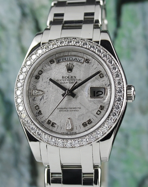 (image for) ROLEX PT950 PLATINIUM OYSTER PERPETUAL DAY-DATE MASTER PIECE - 18946