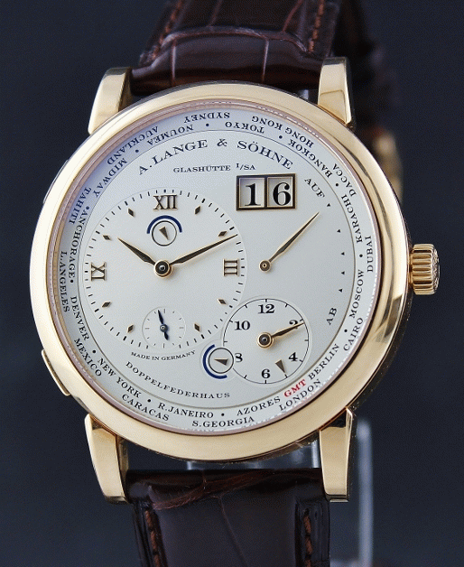 (image for) A. Lange & Sohne Lange 1 18K Pink Gold Time Zone / 116.032