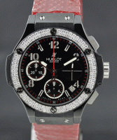 (image for) LIKE NEW HUBLOT BIG BANG AUTOMATIC DIAMOND WATCH / 341.cv.130.rx.114