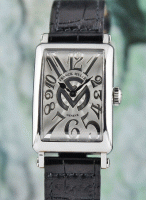 (image for) FRANCK MULLER STAINLESS STEEL LONG ISLAND "RELIEF" / 902 QZ REL FM