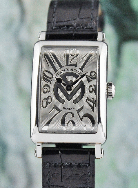 (image for) FRANCK MULLER STAINLESS STEEL LONG ISLAND "RELIEF" / 902 QZ REL FM