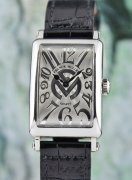 (image for) FRANCK MULLER STAINLESS STEEL LONG ISLAND "RELIEF" / 902 QZ REL FM