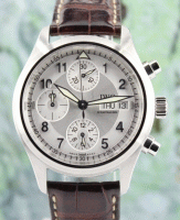(image for) IWC Stainless Steel Pilot Spitfire Automatic Chronograph Watch / 371702