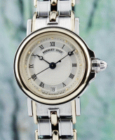 (image for) Breguet Lady Size Marine 18K Yellow Gold & Steel Automatic Watch / 8400SA/12/X40
