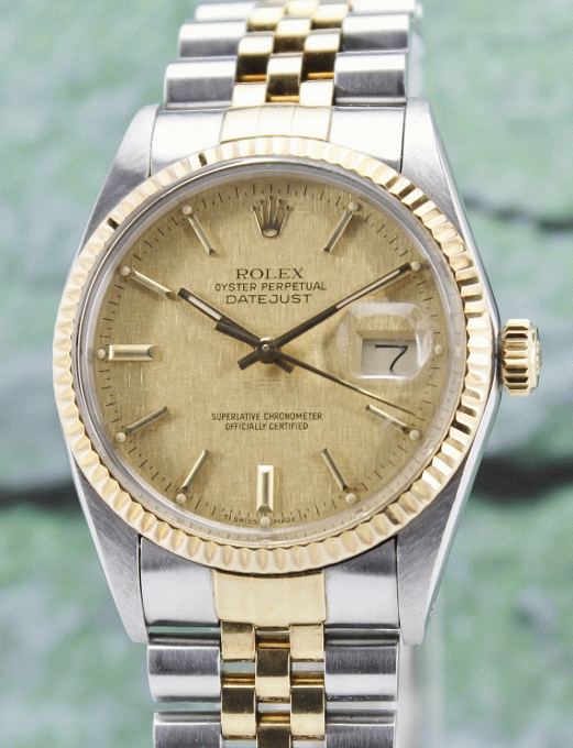 (image for) A ROLEX VINTAGE OYSTER PERPETUAL DATEJUST / 16013 / CERT