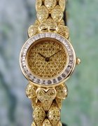 (image for) RARE FIND 18K YELLOW GOLD GRAFF FANCY YELLOW DIAMOND LADY WATCH
