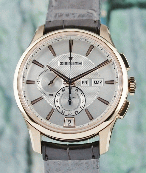 (image for) Unworn New Zenith Captain Winsor Annual Calendar Chronograph /18.2070.4054/02.C711