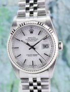 (image for) LIKE NEW UNPOLISHED ROLEX MEN SIZE OYSTER PERPETUAL DATEJUST / 16234