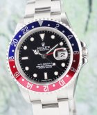 (image for) RARE FIND UNWORN NOS ROLEX OYSTER PERPETUAL DATE / GMT-MASTER II / ERROR DIAL / 16710BLRO