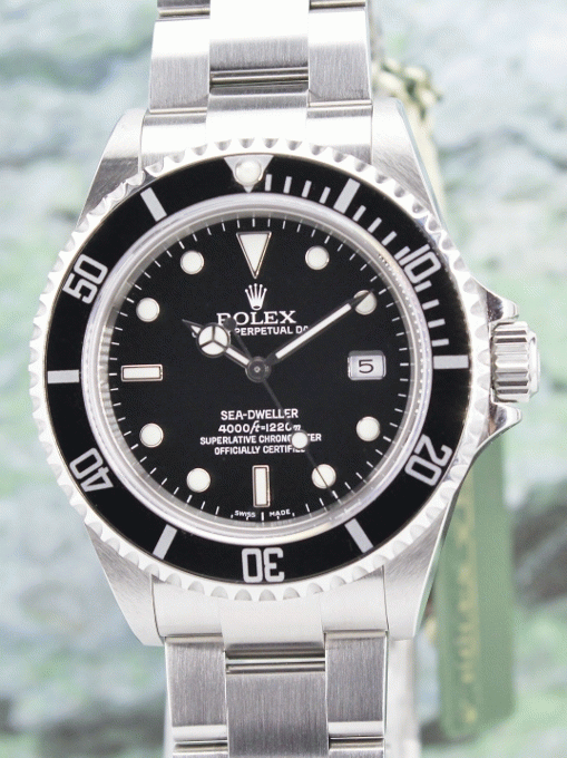 (image for) UNWORN NOS ROLEX OYSTER PERPETUAL DATE - SEA DWELLER / 16600