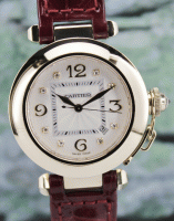 (image for) Like New Cartier Pasha 18K Yellow Gold Automatic Watch / 2397