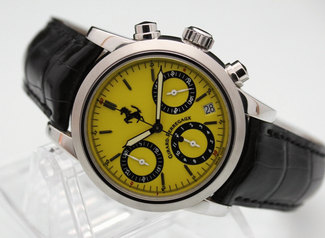 (image for) A GIRARD PERREGAUX CHRONOGRAPH "FERRARI" WITH DATE / REF8020