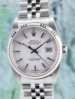 (image for) LIKE NEW UNPOLISHED ROLEX MEN SIZE OYSTER PERPETUAL DATEJUST / 16234