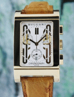 (image for) Bvlgari18K Yellow Gold Rettangolo Chronograph Watch / RTC 49 G