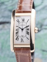 (image for) 18K ROSE GOLD CARTIER TANK AMERICAINE AUTOMATIC WATCH / 2504