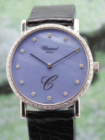 (image for) CHOPARD MANUAL WINDING 18K WHITE GOLD DIAMOND WATCH / 17/3154