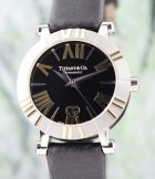 (image for) Tiffany & Co Atlas Stainless Steel and 18K Yellow Gold Automatic Watch