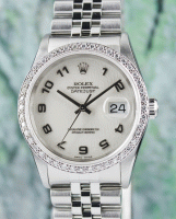 (image for) A ROLEX MEN SIZE OYSTER PERPETUAL DATEJUST / 16220