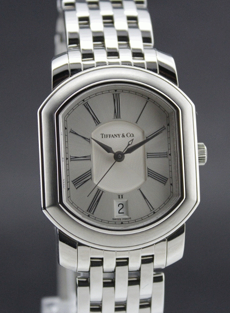 (image for) A TIFFANY & CO MEN STEEL AUTOMATIC WATCH / BRAND NEW