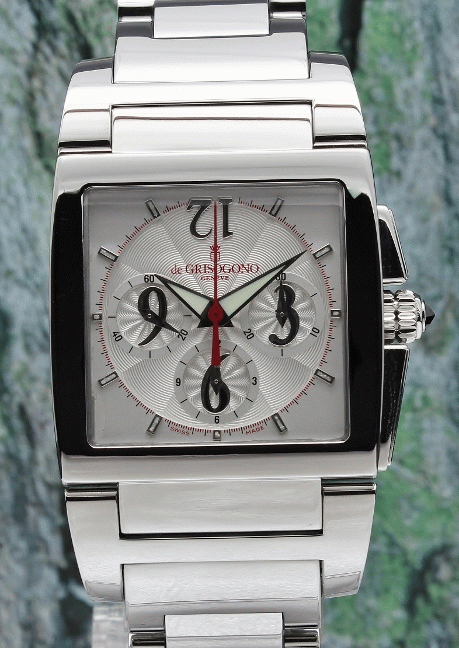 (image for) DE GRISOGONO STAINLESS STEEL UNO CHRONOGRAPH