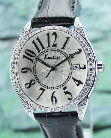 (image for) Kutchinsky 18K White Gold Diamond Automatic Watch
