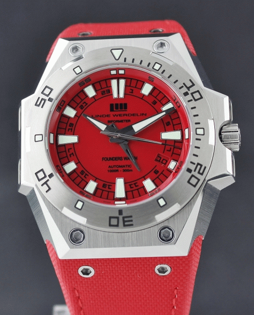 (image for) BRAND NEW LINDE WERDELIN LIMITED EDITION "2 TIMER" AUTOMATIC WATCH