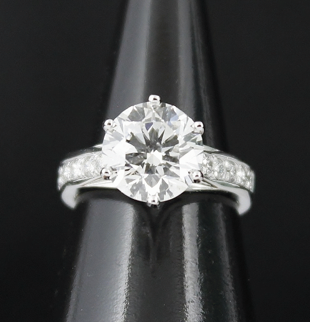 (image for) 3.51 CARAT "H" COLOUR "SI2" WITH HRD CERT