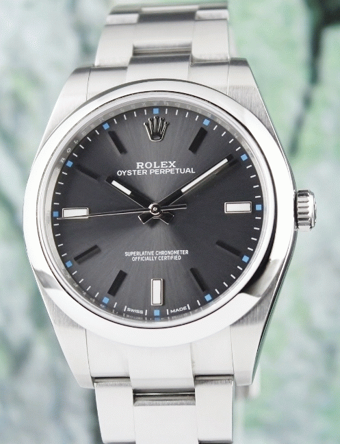 (image for) A ROLEX STAINLESS STEEL OYSTER PERPETUAL / 114300 / CERT