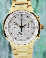 (image for) IWC 18K Yellow Gold GST Quartz Chronograph Watch / IW955701