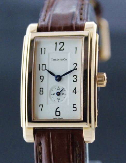 (image for) TIFFANY & CO 18K PINK GOLD GRAND RESONATOR LADY WATCH