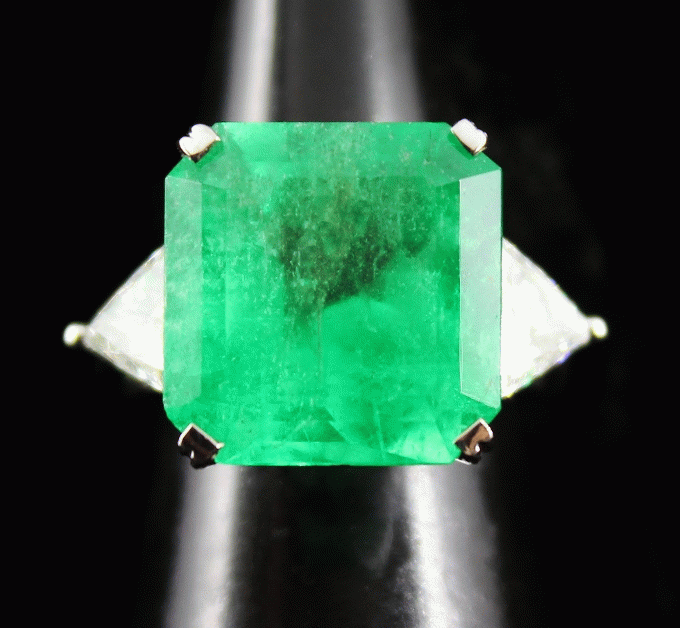 (image for) 12 CARAT COLOMBIA NATURAL EMERALD (BERYL) WITH NGI CERT