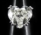 (image for) 8.88 CARAT "J" COLOUR "VS2" HEART MODIFIED BRILLIANT WITH GIA CERT