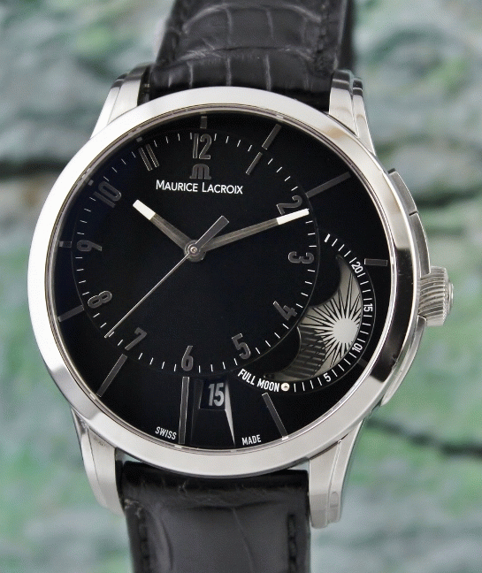 (image for) MAURICE LACROIX Pontos Decentrique Moonphase Automatic Watch / PT6318
