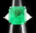 (image for) 12 CARAT COLOMBIA NATURAL EMERALD (BERYL) WITH NGI CERT