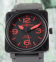 (image for) Bell & Ross Limited wdition 500 Pieces 46mm / BR01-92-S RED