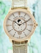 (image for) Unworn Harry Winston Midnight 18K Rose Gold Watch / MIDQMP39RR002