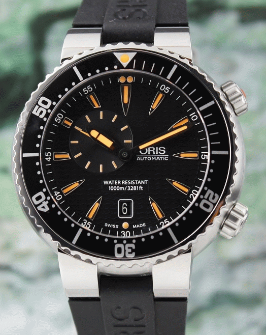 (image for) LIKE NEW ORIS MEN SIZE AUTOMATIC STAINLESS STEEL WATCH / 01643 7609 85 54